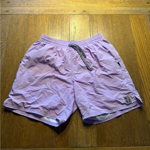 Nike Purple Swim Trunks